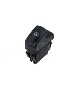 ΜΟΝΟΣ ΔΙΑΚΟΠΤΗΣ ΠΑΡΑΘΥΡΩΝ ΓΙΑ RENAULT CLIO II 1998+ / KANGOO 1997+ 6PINS orig.7700838098 ΝΤΥ - 1 TEM. 