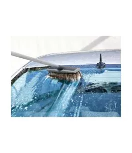 ΒΟΥΡΤΣΑ ΠΛΥΣΙΜΑΤΟΣ ΜΕ ΦΥΣΙΚΗ ΤΡΙΧΑ TRINITY 25x8cm ΓΙΑ ΚΟΝΤΑΡΙΑ (L3802.4/L3802.5/L3802.6) LAMPA - 1 ΤΕΜ. 