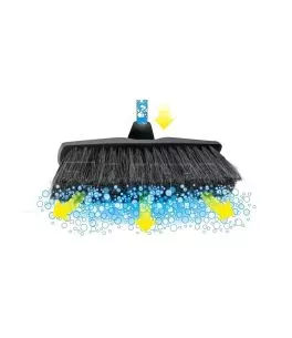 ΒΟΥΡΤΣΑ ΠΛΥΣΙΜΑΤΟΣ ΜΕ ΠΛΑΣΤΙΚΗ ΤΡΙΧΑ (PVC) TRINITY 25x8cm ΓΙΑ ΚΟΝΤΑΡΙΑ(L3802.4/L3802.5/L3802.6) LAMPA - 1 ΤΕΜ. 
