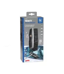 ΒΟΥΡΤΣΑ ΠΛΥΣΙΜΑΤΟΣ ΜΕ ΠΛΑΣΤΙΚΗ ΤΡΙΧΑ (PVC) TRINITY 25x8cm ΓΙΑ ΚΟΝΤΑΡΙΑ(L3802.4/L3802.5/L3802.6) LAMPA - 1 ΤΕΜ. 