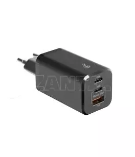 ΦΟΡΤΙΣΤΗΣ ΜΕ ΟΙΚΙΑΚΗ ΠΡΙΖΑ HOME ROCKET 65W 100/230V 65W ΜΕ 3 ΘΥΡΕΣ USB (USB-A+USB-Cx2) QUICK CHARGE LAMPA - 1 ΤΕΜ. 