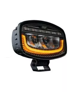 ΠΡΟΒΟΛΕΑΣ ΜΕ ΠΟΡΤΟΚΑΛΙ LED ΦΛΑΣ GLARE OVAL-PRO DEMON LINE 1030V 51 LED 60W 3500lm 247x175x93mm LAMPA - 1 ΤΕΜ. 