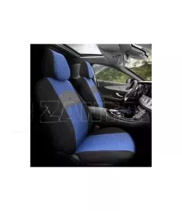 Καλύμματα Αυτοκινήτου Otom Smart Design Universal Ύφασμα / Δερματίνη Σετ Εμπρός / Πίσω 11 Τεμαχίων Μαύρο / Μπλε SLTSMT104-NZ 