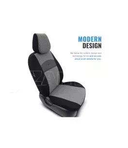 Καλύμματα Αυτοκινήτου Otom Smart Design Universal Ύφασμα / Δερματίνη Σετ Εμπρός / Πίσω 11 Τεμαχίων Μαύρο / Γκρι SLTSMT102-NZ 