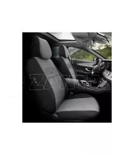 Καλύμματα Αυτοκινήτου Otom Smart Design Universal Ύφασμα / Δερματίνη Σετ Εμπρός / Πίσω 11 Τεμαχίων Μαύρο / Γκρι SLTSMT102-NZ 