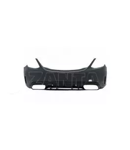 Body Kit Για Mercedes-Benz C-Class W205 14-20 Sedan Amg C63s Facelift Look Με Μάσκα & Μπούκες 