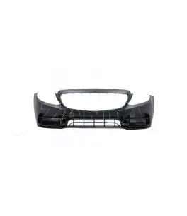 Body Kit Για Mercedes-Benz C-Class W205 14-20 Sedan Amg C63s Facelift Look Με Μάσκα & Μπούκες 