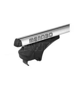 ΜΠΑΡΕΣ ΑΛΟΥΜΙΝΙΟΥ ARIEM XL 131,5 cm ΣΕ ΑΣΗΜΙ ΧΡΩΜΑ ΓΙΑ ΟΡΟΦΗ ΜΕ FLUSH ΚΑΙ RAISED RAILS MENABO - 2 ΤΕΜ. 
