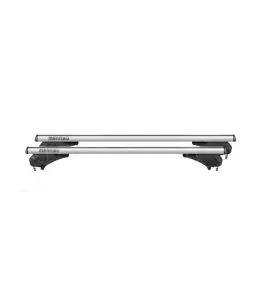 ΜΠΑΡΕΣ ΑΛΟΥΜΙΝΙΟΥ ARIEM XL 131,5 cm ΣΕ ΑΣΗΜΙ ΧΡΩΜΑ ΓΙΑ ΟΡΟΦΗ ΜΕ FLUSH ΚΑΙ RAISED RAILS MENABO - 2 ΤΕΜ. 