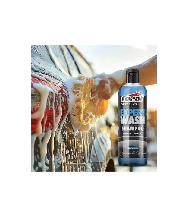 Σαμπουάν Γυαλίσματος Αυτοκινήτου Crystal Blue Feral Detailing Pro 750ml 1 Τεμάχιο