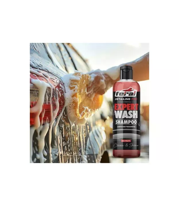 Σαμπουάν Γυαλίσματος Αυτοκινήτου Red Fruits Feral Detailing Pro 750ml 1 Τεμάχιο