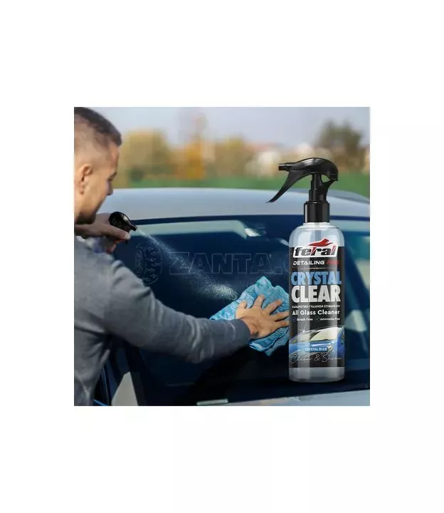 Καθαριστικό Τζαμιών Crystal Blue Feral Detailing Pro 750ml 1 Τεμάχιο
