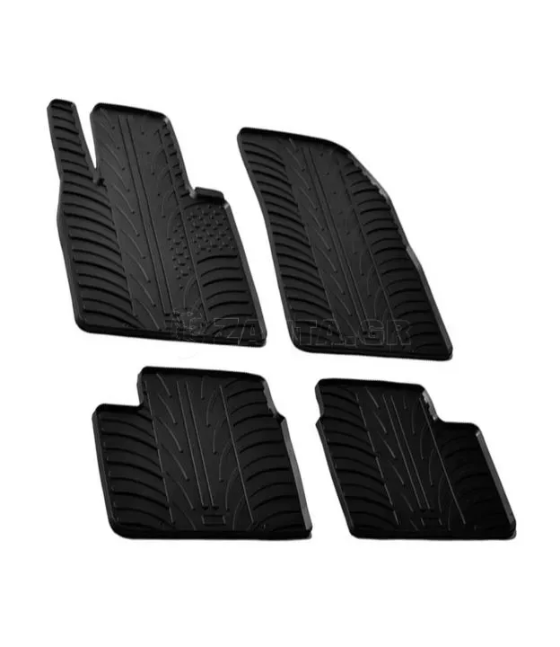 ΜΑΡΚΕ ΠΑΤΑΚΙΑ ΣΕ ΣΚΑΦΗ ΛΑΣΤΙΧΟ ΓΙΑ NISSAN MICRA 11/2010-2017 SUMISURA ΣΕ ΜΑΥΡΟ ΧΡΩΜΑ ME ΚΟΥΜΠΩΜΑΤΑ LAMPA - 4 ΤΕΜ.