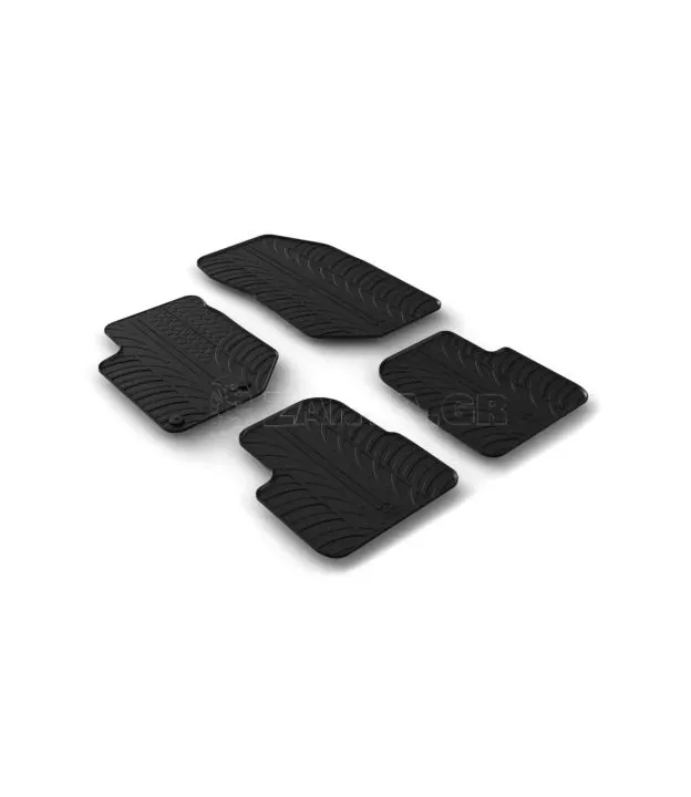 ΜΑΡΚΕ ΠΑΤΑΚΙΑ ΣΕ ΣΚΑΦΗ ΛΑΣΤΙΧΟ ΓΙΑ CITROEN C4 5D 11/2020+ SUMISURA ΣΕ ΜΑΥΡΟ ΧΡΩΜΑ ME ΚΟΥΜΠΩΜΑΤΑ LAMPA - 4 ΤΕΜ.