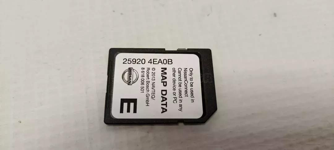 Κάρτα Πλοήγησης SD από Nissan Qashqai - 259204EA0B