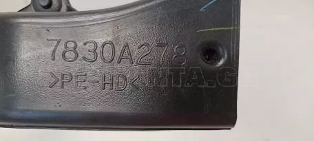 Αεραγωγός Θέρμανσης Πίσω Δεξιά από MITSUBISHI - 7830A278 