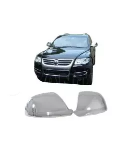 Καπάκια Καθρεφτών Για VW Touareg 7L 07-10 Χρωμίου 2 Τεμάχια 