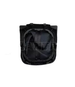 Φυσούνα Λεβιέ Ταχυτήτων Μαρκέ Με Βάση Για VW Golf V (5) 03-08 / VW Golf VI (6) 08-11 Μαύρο / Χρώμιο GK0055 