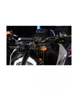 ΦΛΑΣ MOTO PROJECT 002 ΜΑΥΡΑ 12V COB LED TECHNOLOGY PARAXITE - 2 ΤΕΜ. 