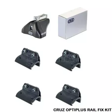 Πόδια / Άκρα Για Μπάρες Οροφής CRUZ Optiplus Rail FIX 936-534 Για Ford Connect / Tourneo / Transit L1 - L2 13+ Με Ενσωματωμένο Railing Σετ 4 Τεμάχια 