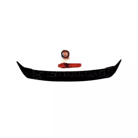 Αεροτομή πορτ μπαγκάζ για Toyota Corolla (2008-2012) - μαύρη γυαλιστερή 