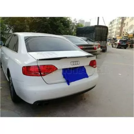 Αεροτομή πορτ μπαγκάζ για Audi A4 B8 (2009-2012) M4 Style - μαύρη γυαλιστερή 