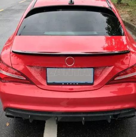 Αεροτομή πορτ μπαγκάζ για Mercedes W117 CLA (2013-2019) - μαύρη γυαλιστερή 
