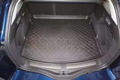 Πατάκι λαστιχένιο για πορτ - μπαγκάζ για  Renault Megane Grandtour IV Combi  (2016+) on adjustable boot floor in upper position (flat loading threshold) - 1τμχ. 