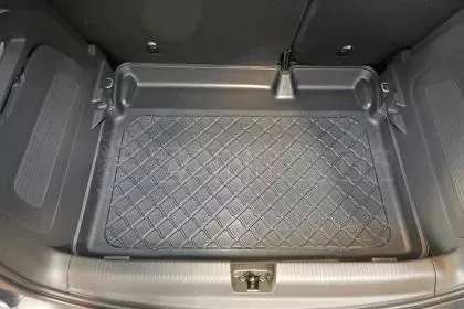 Πατάκι λαστιχένιο για πορτ - μπαγκάζ για  Opel Crossland X SUV 5 door  (2017+) lower boot with provision for height adjustable boot floor; no / under height adjustable boot floor ( 