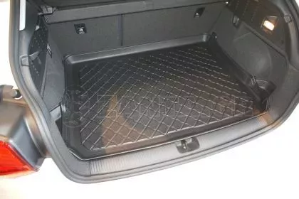 Πατάκι για πορτ - μπαγκάζ για  Audi Q2 (GA) SUV 5 door (2016+) on adjustable boot floor in upper position (flat loading threshold); wings removable - 1τμχ. 