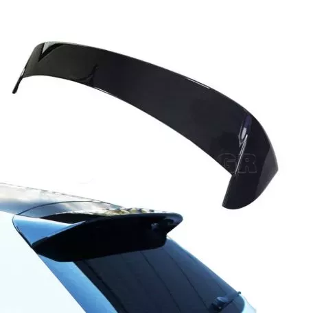 Αεροτομή Οροφής Για Seat Leon 5F 13-20 5 Πορτο Από Abs Πλαστικό Μαύρη Γυαλιστερή 
