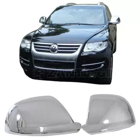 Καπάκια Καθρεφτών Για VW Touareg 7L 07-10 Χρωμίου 2 Τεμάχια 