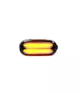 Πλαϊνά Φλας Φτερού Για VW / Seat / Ford / Skoda Led Bar Black 2 Τεμάχια 