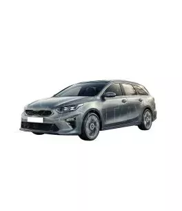 Πατάκι λαστιχένιο για πορτ - μπαγκάζ για  Kia Ceed SW (2018+) Combi incl. models with rails fixing system, with / without subwoo 