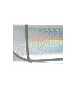 Ηλιοπροστασία Παρμπρίζ Αλουμινίου Laser Ιριδίζουσα Large Feral 145 x70 cm 