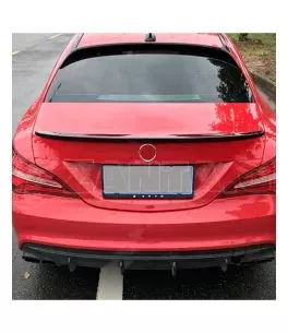 Αεροτομή πορτ μπαγκάζ για Mercedes W117 CLA (2013-2019) - μαύρη γυαλιστερή 