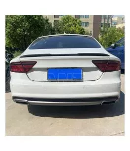 Αεροτομή πορτ μπαγκάζ για Audi A7 (2012-2018) - μαύρη γυαλιστερή 