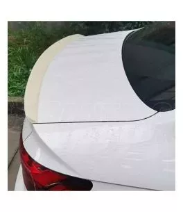Αεροτομή πορτ μπαγκάζ για Audi A4 B9 (2019+) S4 Style - μαύρη γυαλιστερή 