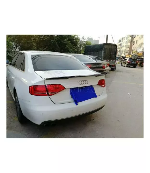 Αεροτομή πορτ μπαγκάζ για Audi A4 B8 (2009-2012) M4 Style - μαύρη γυαλιστερή