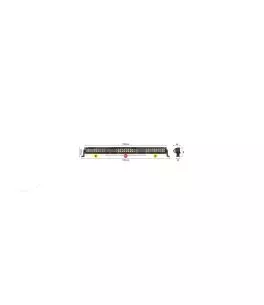 ΠΡΟΒΟΛΕΑΣ LIGHT BAR ΚΥΡΤΟΣ BL-110 16000lm 10/30V 240W 80LED ΚΑΡΦΙ/ΔΙΑΘΛΑΣΗΣ (1100x115x89mm) ΜΠΑΡΑ LED -1ΤΕΜ. 