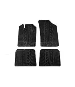 Πατάκια Αυτοκινήτου Gledring 0048 Renault Thalia / Clio II 1998-2005 Μαύρο 4 Τεμάχια 