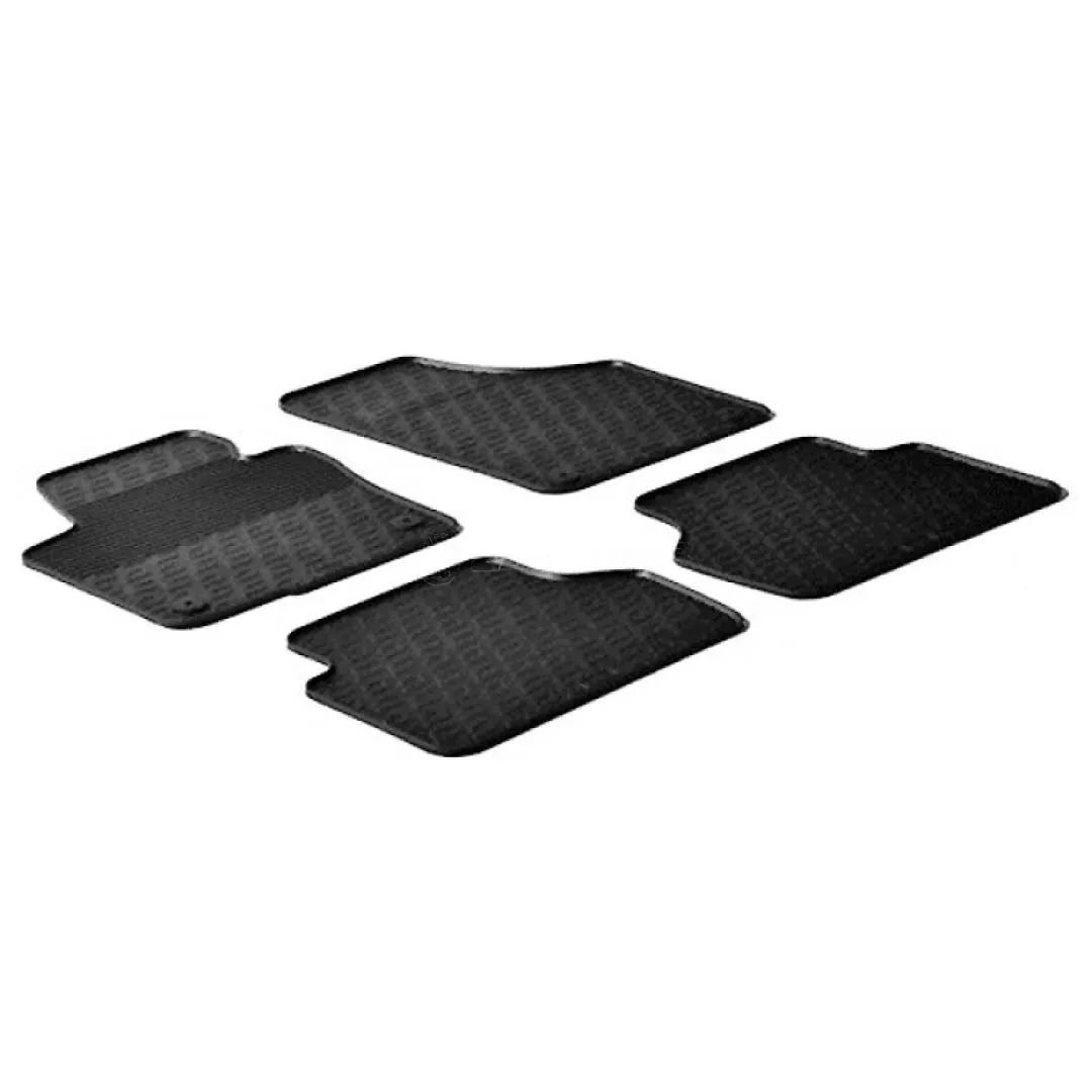 Lampa ΜΑΡΚΕ ΠΑΤΑΚΙΑ ΣΕ ΣΚΑΦΗ ΛΑΣΤΙΧΟ ΓΙΑ VOLKSWAGEN TIGUAN 10/2007-2016 SUMISURA ΣΕ ΜΑΥΡΟ ΧΡΩΜΑ ME ΚΟΥΜΠΩΜΑΤΑ LAMPA - 4 ΤΕΜ. L2431.4