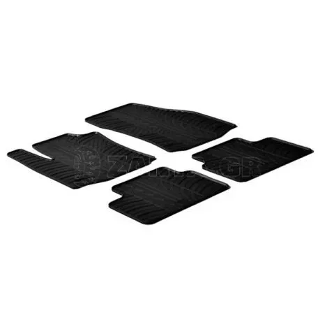 Lampa ΜΑΡΚΕ ΠΑΤΑΚΙΑ ΣΕ ΣΚΑΦΗ ΛΑΣΤΙΧΟ ΓΙΑ OPEL MERIVA 05/2010-2017 SUMISURA ΣΕ ΜΑΥΡΟ ΧΡΩΜΑ ME ΚΟΥΜΠΩΜΑΤΑ LAMPA - 4 ΤΕΜ. L2432.8 