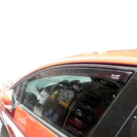 Heko ΑΝΕΜΟΘΡΑΥΣΤΕΣ ΑΥΤΟΚΙΝΗΤΟΥ ΓΙΑ RENAULT CLIO IV 5D 2012-2019 ΖΕΥΓΑΡΙ ΑΠΟ ΕΥΚΑΜΠΤΟ ΦΙΜΕ ΠΛΑΣΤΙΚΟ HEKO - 2 ΤΕΜ. ΑΝΕΜ.27183 