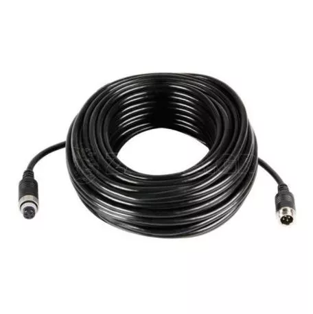 Lampa ΚΑΛΩΔΙΟ ΠΡΟΕΚΤΑΣΗΣ ΚΑΜΕΡΑΣ 4PIN ΜΕ ΣΠΕΙΡΩΜΑ ΑΔΙΑΒΡΟΧΟ 20m L7442.3