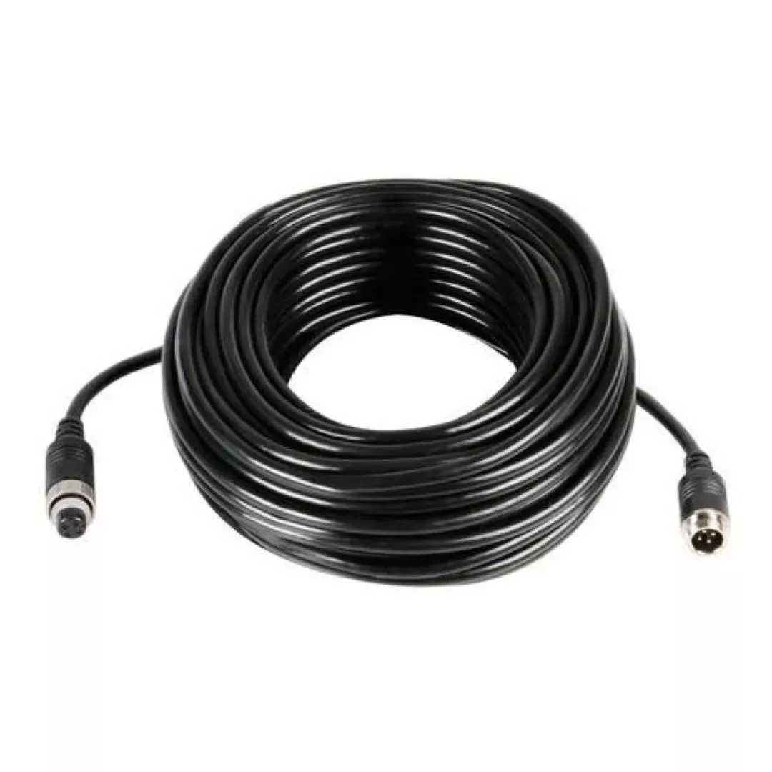 Lampa ΚΑΛΩΔΙΟ ΠΡΟΕΚΤΑΣΗΣ ΚΑΜΕΡΑΣ 4PIN ΜΕ ΣΠΕΙΡΩΜΑ ΑΔΙΑΒΡΟΧΟ 20m L7442.3
