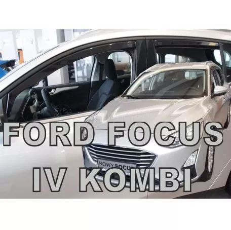 Heko ΣΕΤ ΑΝΕΜΟΘΡΑΥΣΤΕΣ ΑΥΤΟΚΙΝΗΤΟΥ ΓΙΑ FORD FOCUS MK4 5D COMBI/WAGON 2018> ΑΠΟ ΕΥΚΑΜΠΤΟ ΦΙΜΕ ΠΛΑΣΤΙΚΟ HEKO - 4 ΤΕΜ. ΑΝΕΜ.SET15331 