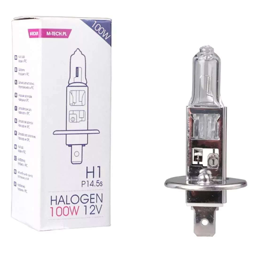 M-tech H1 12V 100W P14,5s STANDARD ΑΛΟΓΟΝΟΥ ΚΟΥΤΙ 1ΤΕΜ. M-TECH Z88/MT