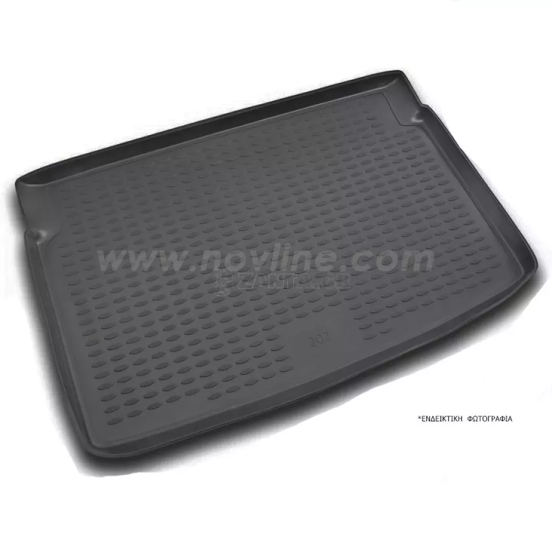 Novline ΜΑΡΚΕ ΠΑΤΑΚΙ ΣΚΑΦΗ ΠΟΡΤ ΜΠΑΓΚΑΖ ΓΙΑ PEUGEOT 208 3D / 5D 04/2012+ TPE ΛΑΣΤΙΧΟ ΣΕ ΜΑΥΡΟ ΧΡΩΜΑ NOVLINE - 1 ΤΕΜ. CARPGT10028/NV