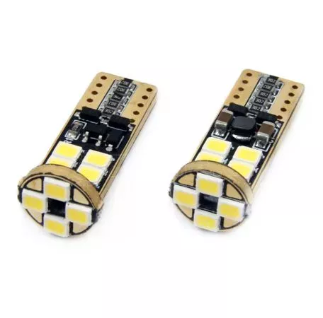 AMIO T10 12V W2,1x9,5d ΛΕΥΚΟ 5.600K 12SMDx2835​ AMIO - 2 ΤΕΜ. 01636/AM 